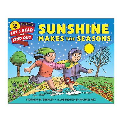 英文原版 Let's Read and Find Out 2 Sunshine Makes the Seasons 自然科学启蒙阅读与发现2级 阳光造就四季 进口英语原版书籍