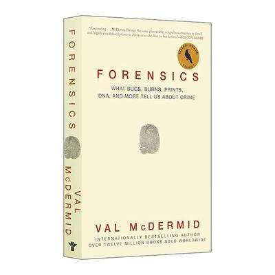 英文原版 Forensics 法医学 虫子烧伤指纹DNA 揭示犯罪真相 安东尼奖 刑场作者薇儿·麦克德米 英文版 进口英语原版书籍