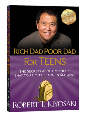 华研原版 富爸爸穷爸爸关于钱的秘密 英文版 Rich Dad Poor Dad for Teens 金钱投资理财书籍 英文版 进口英语书籍