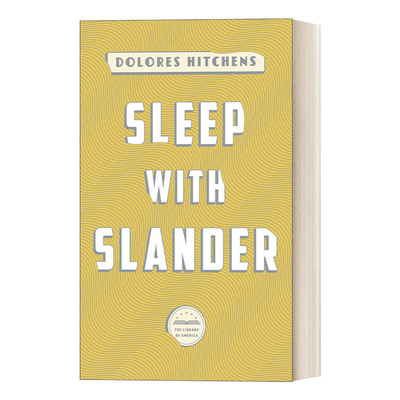 与诽谤同眠 英文原版 Sleep With Slander 美国文库 侦探推理小说 Dolores Hitchens 英文版 进口英语原版书籍