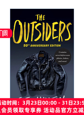 局外人  英文原版 The Outsiders 追逐金色的少年 50周年纪念精装收藏版 S. E. Hinton 英文版 进口英语原版书籍
