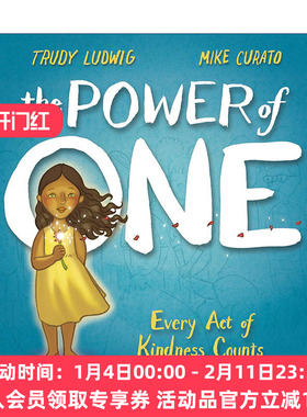 英文原版 The Power of One 一个人的力量 每一个善意的行为都很重要 儿童精装绘本 看不见的男孩 隐形男孩作者Trudy Ludwig英文版