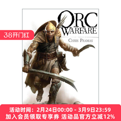 英文原版 Orc Warfare 兽人战争图鉴 Osprey奇幻原画设定美术参考书 英文版 进口英语原版书籍