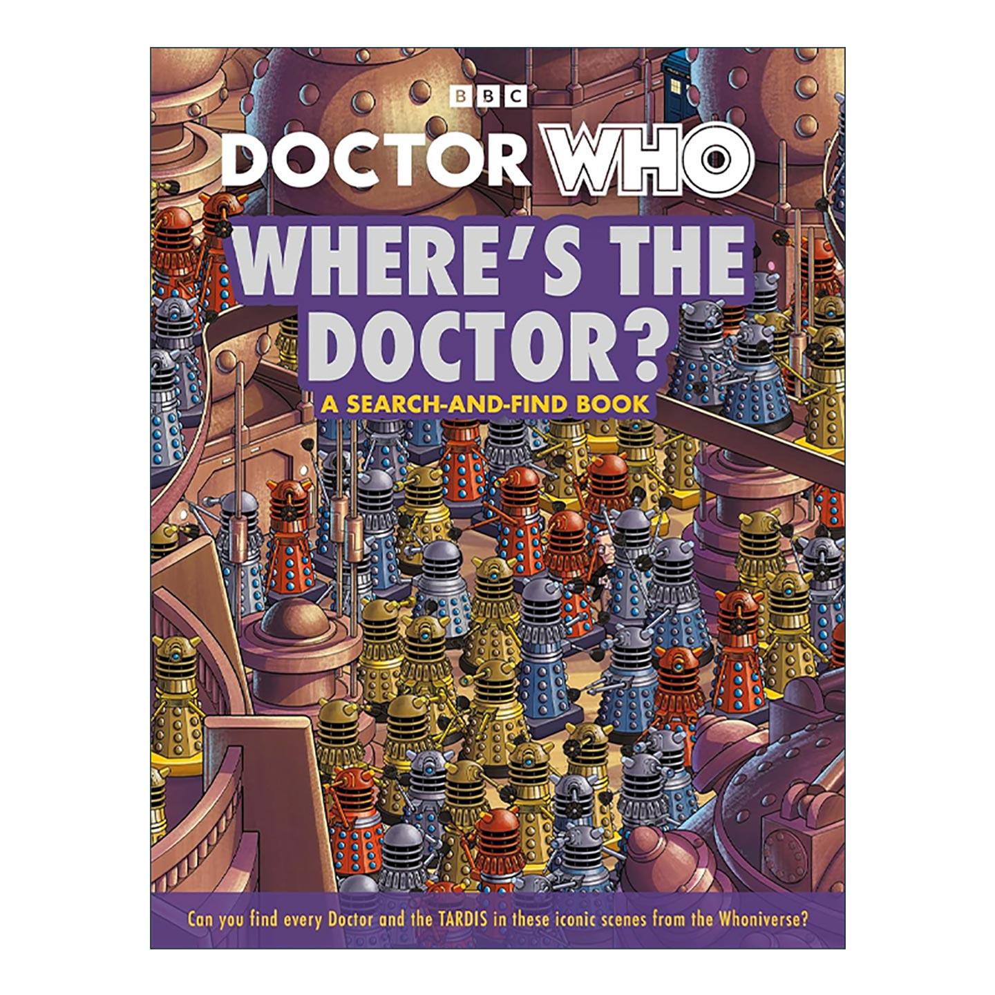 英文原版 Doctor Who Where's the Doctor 神秘博士在哪里 趣味找找书 英文版 进口英语原版书籍