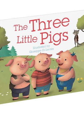 英文原版绘本 The Three Little Pigs 三只小猪 DK系列 幼儿启蒙认知早教绘本 英文版 进口英语原版书籍