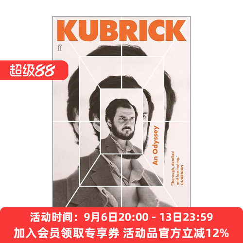 英文原版 Stanley Kubrick 库布里克传 漫游太空 文森特·罗布伦托 英文版 进口英语原版书籍
