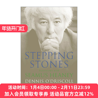 英文原版 Stepping Stones Interviews with Seamus Heaney 踏脚石 诺贝尔文学奖得主希尼的一部系统性回忆录和总结性谈艺录