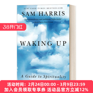 活在当下指南 英文原版 Waking Up 无神论者山姆·哈里斯 心灵鸡汤 英文版 进口英语原版书籍