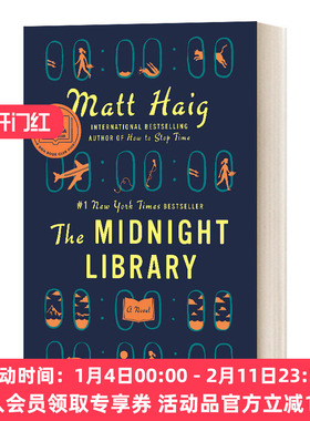英文原版小说 The Midnight Library 午夜图书馆 马特黑格小说 Matt Haig 精装 英文版 进口英语原版书籍