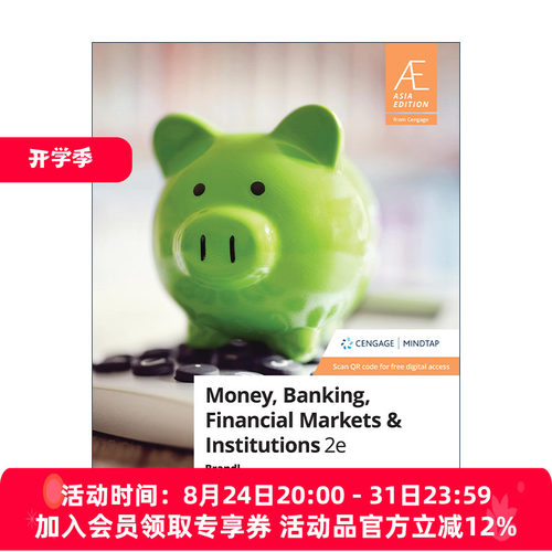 英文原版 Money  Banking  Financial Markets & Institutions 货币银行学 第2版 英文版 进口英语原版书籍