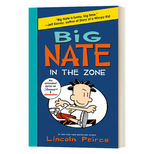 大内特系列6 英文原版 Big Nate In the Zone 在这个区域 漫画小说 英文版 进口英语原版书籍