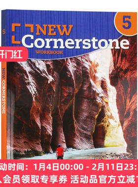 美国ESL综合小学教材 第5级 练习册 英文原版 New Cornerstone Grade 5 Workbook 英文版进口原版英语书籍