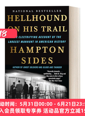 追踪刺客 英文原版 Hellhound on His Trail 历史 美国国家畅销书 Hampton Sides 英文版 进口英语原版书籍