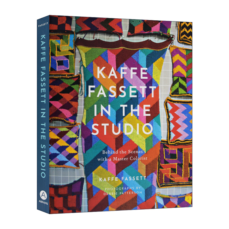 英文原版 Kaffe Fassett In The Studio 画室中的卡菲·法塞特 时尚界色彩大师的幕后 纺织品设计 精装 英文版 进口英语原版书籍