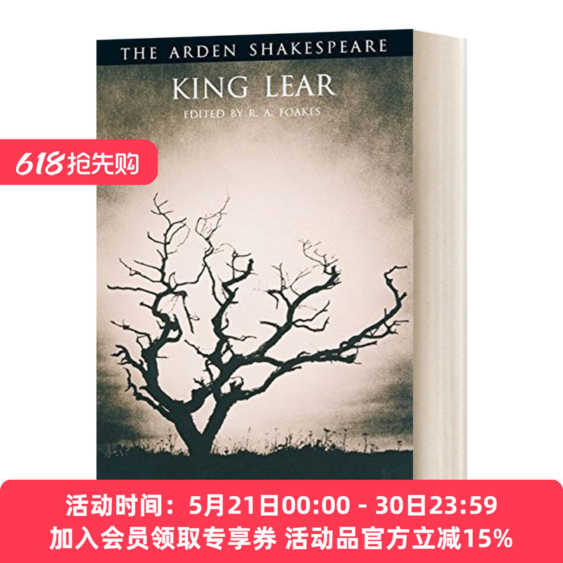 英文原版 King Lear 阿登版莎士比亚 李尔王 英文版 进口英语原版书籍
