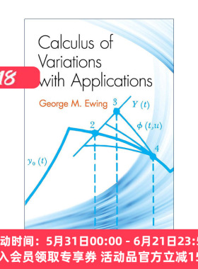 英文原版 Calculus of Variations with Applications 变分法及其应用 数学教授George M. Ewing 英文版 进口英语原版书籍