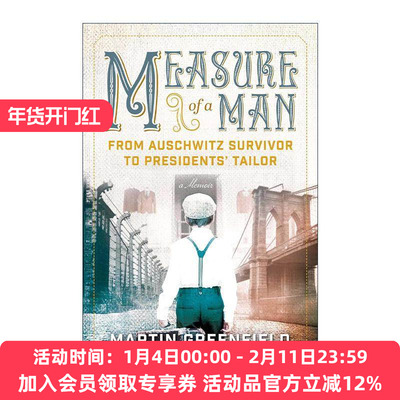 英文原版 Measure of a Man 白宫御用裁缝师 从奥斯维辛集中营到总统府 Martin Greenfield 英文版 进口英语原版书籍