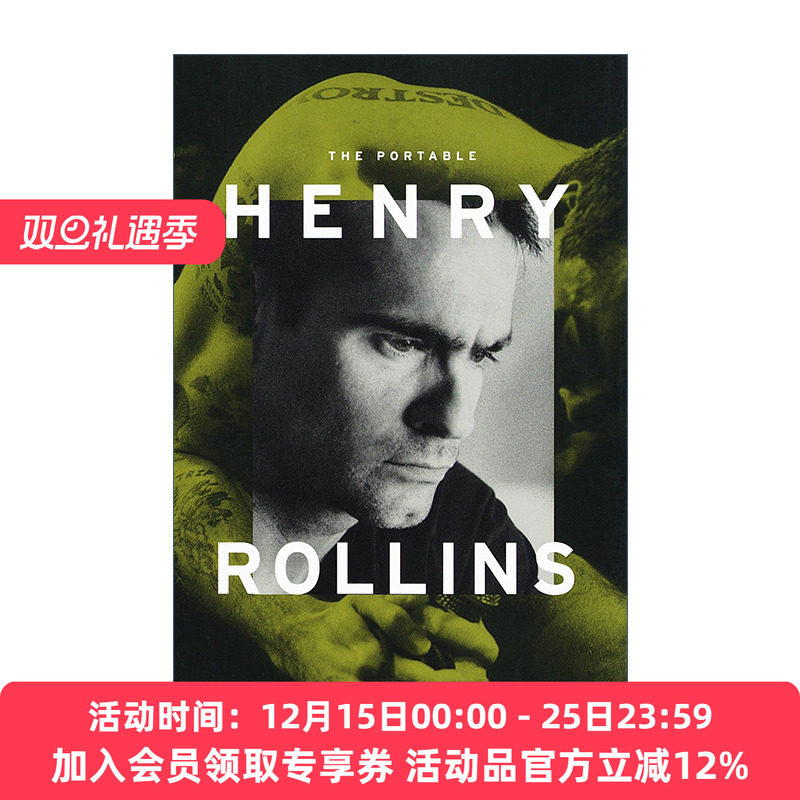 英文原版 The Portable Henry Rollins 亨利·罗林斯便携式读本 传记 英文版 进口英语原版书籍