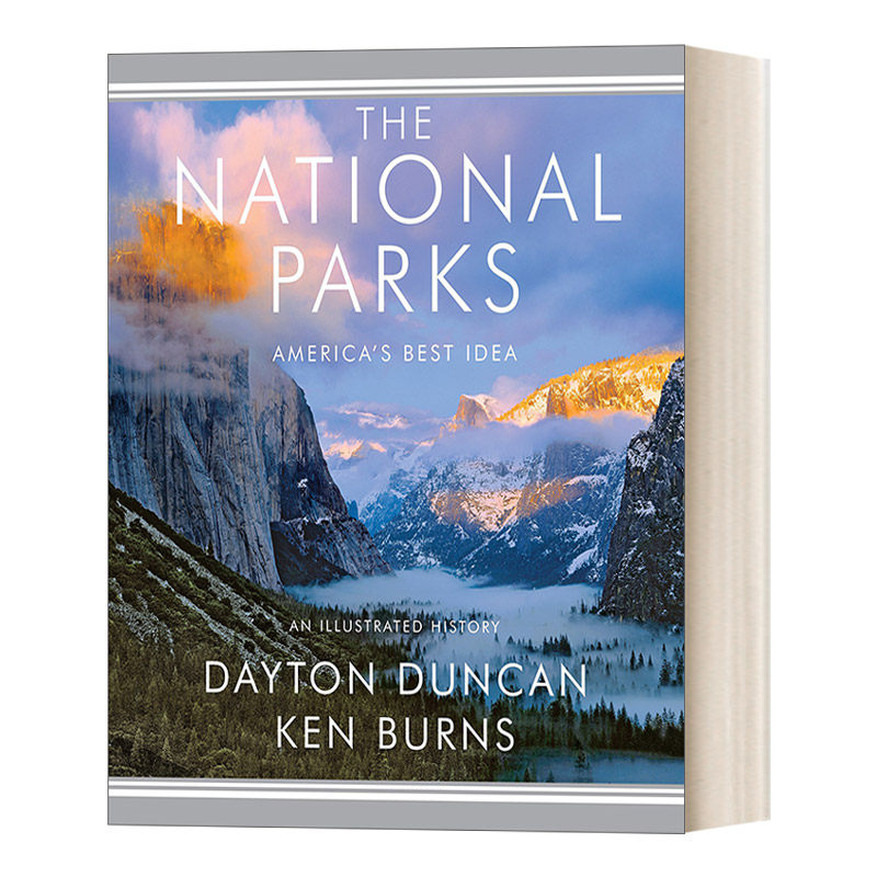 北美国家公园全纪录 英文原版 The National Parks America's Best Idea 官方纪念册 摄影图集 PBS纪录片 英文版 进口英语原版书籍