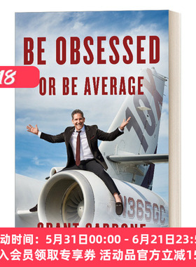 英文原版 Be Obsessed or Be Average 不疯魔不成活 精装 英文版 进口英语原版书籍