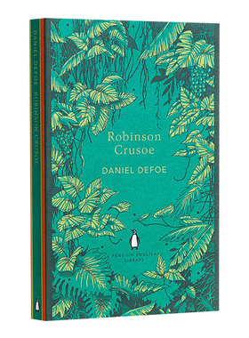 英文原版小说 Robinson Crusoe鲁滨逊漂流记The English Libary 英文版