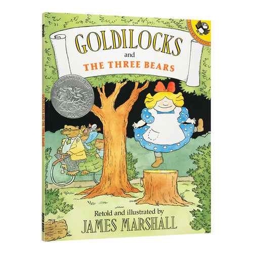 英文原版 Goldilocks And The Three Bears 金发姑娘和三只小熊 1989凯迪克金奖 吴敏兰推荐书单 英文版 进口英语原版书籍
