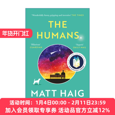 英文原版 我遇见了人类 马特海格 The Humans 新版 英文版 进口英语原版书籍