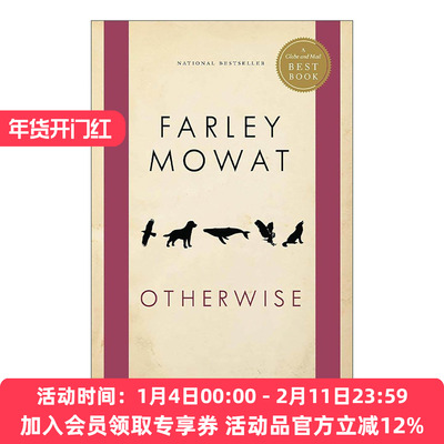 英文原版 Otherwise 除此以外 法利·莫厄特自传 鲸之殇作者 英文版 进口英语原版书籍