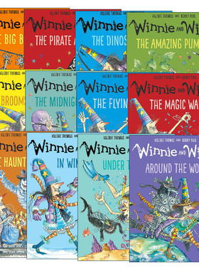 英文原版 Winnie and Wilbur 女巫温妮绘本12册 吴敏兰书单 儿童图画故事书 英文版 进口英语原版书籍
