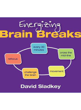 课堂放松  英文原版 Energizing Brain Breaks 激发脑力活动 课堂学生专注力保持活动指南 英文版 进口英语原版书籍