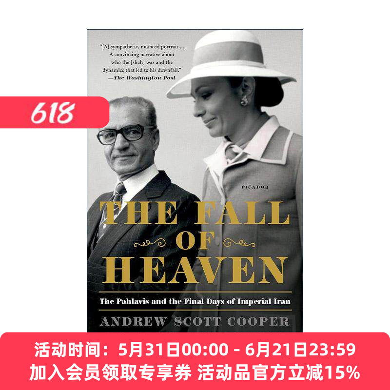 英文原版 The Fall of Heaven 天堂的堕落 巴列维王朝和伊朗帝国的日子 英文版 进口英语原版书籍