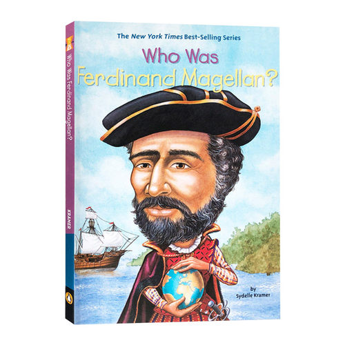 谁是麦哲伦 英文原版 Who Was Ferdinand Magellan? 探险家系列 英文版 进口英语原版书籍