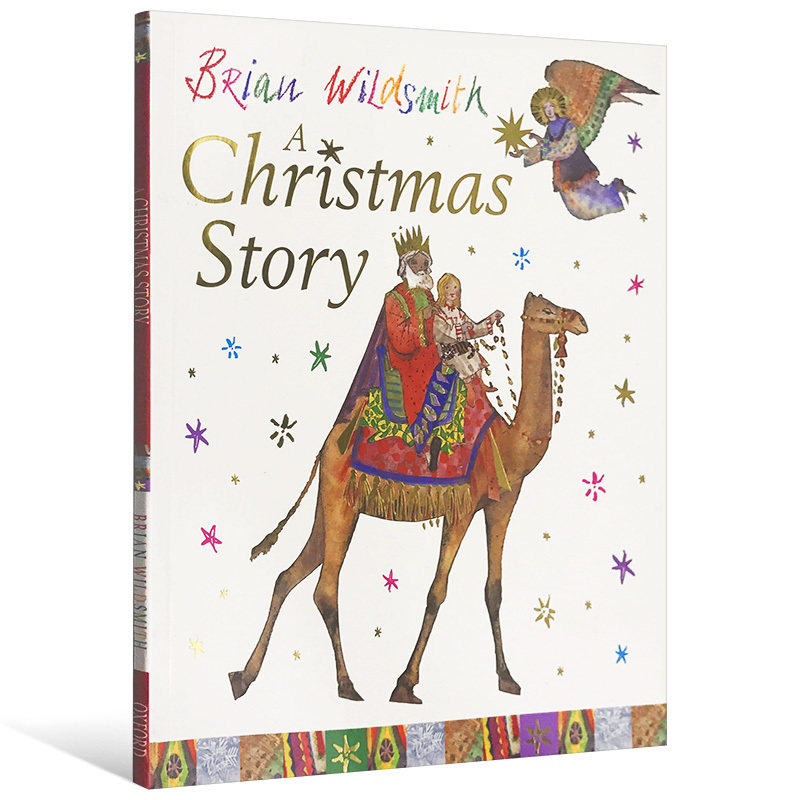 正版 圣诞故事 英文原版绘本 a christmas story 凯特格林纳威大奖