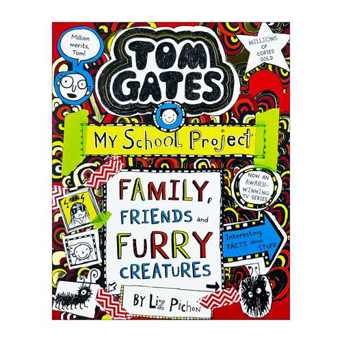 英文原版 Tom Gates 12 Family Friends and Furry Creatures 汤姆盖茨系列 英文版 进口英语原版书籍