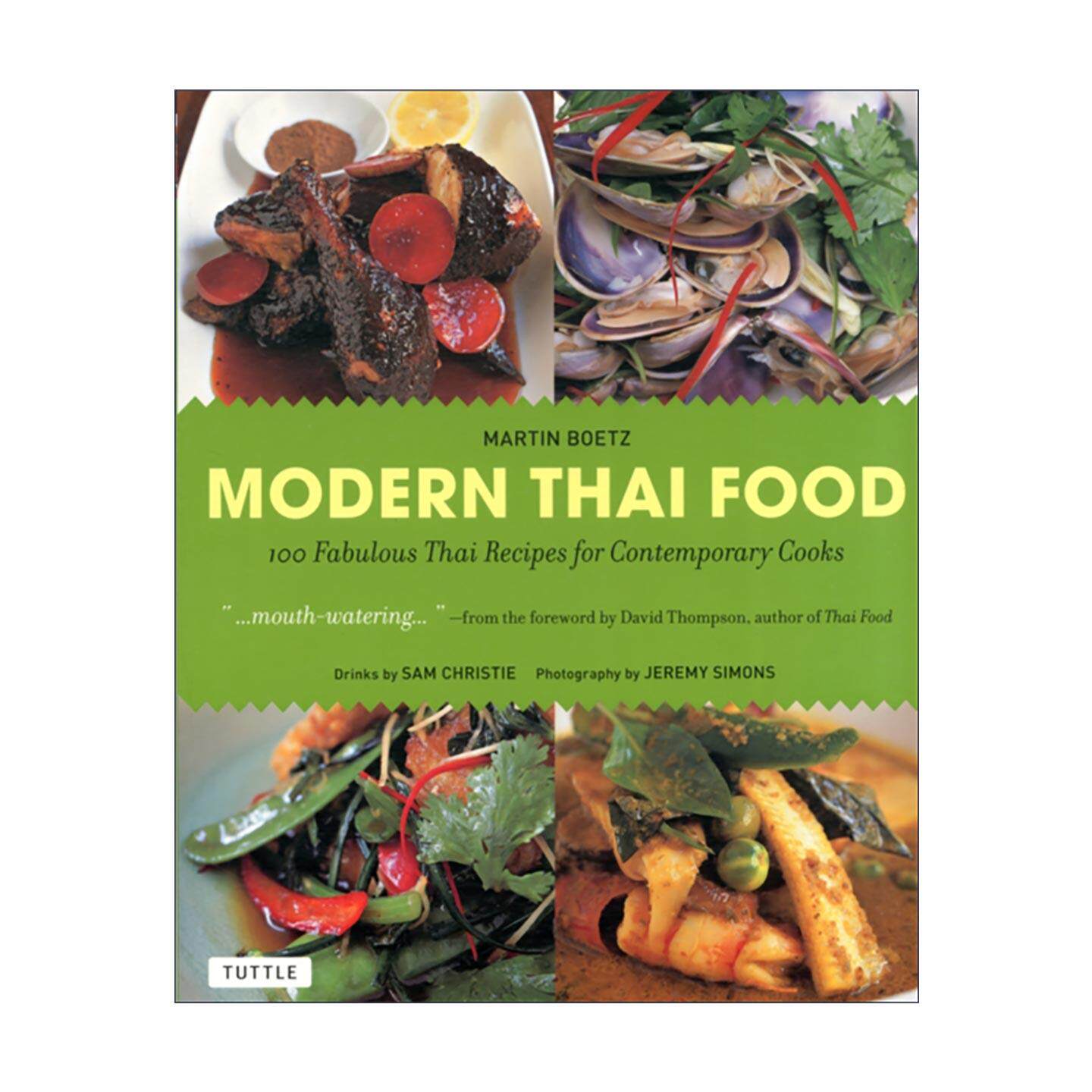 英文原版 Modern Thai Food 现代泰国菜 当代厨师的100道泰国美食食谱 烹饪指南 Tuttle 英文版 进口英语原版书籍
