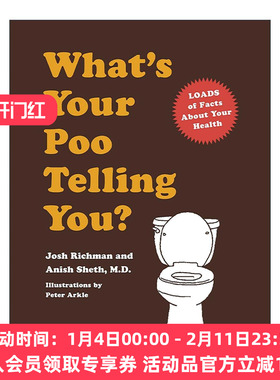英文原版 What's Your Poo Telling You 便便能告诉你什么 消化系统健康指南 精装 英文版 进口英语原版书籍
