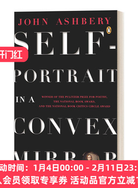 英文原版 Self-Portrait in a Convex Mirror Poems 凸镜中的自画像 诗歌 企鹅诗人系列 John Ashbery 英文版 进口英语原版书籍