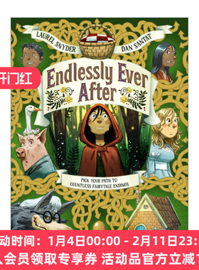 英文原版绘本 Endlessly Ever After 永远讲不完的童话 凯迪克奖插画师Dan Santat 精装绘本 英文版 进口英语原版书籍