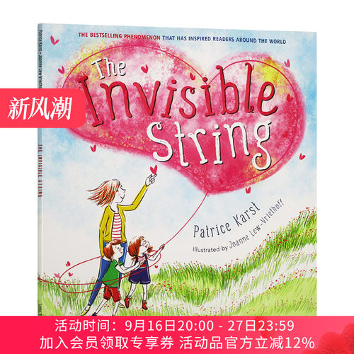 看不见的线 英文原版绘本 The Invisible String 化解分离焦虑 建立安全感 英文版儿童英语故事图画书 进口原版书籍