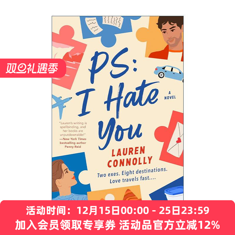 英文原版 PS I Hate You 我讨厌你 北美浪漫喜剧 Lauren Connolly 英文版 进口英语原版书籍