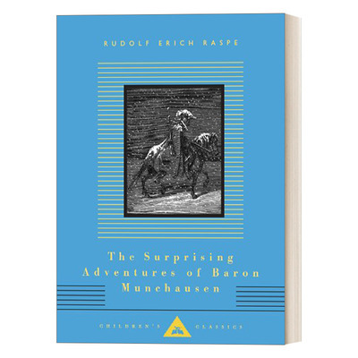 吹牛大王历险记 英文原版 The Surprising Adventures of Baron Munchausen Everyman精装收藏版 儿童经典系列 英文版 进口英语原