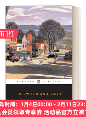 英文原版 Winesburg  Ohio 小镇畸人 舍伍德·安德森 企鹅现代经典 英文版 进口英语原版书籍