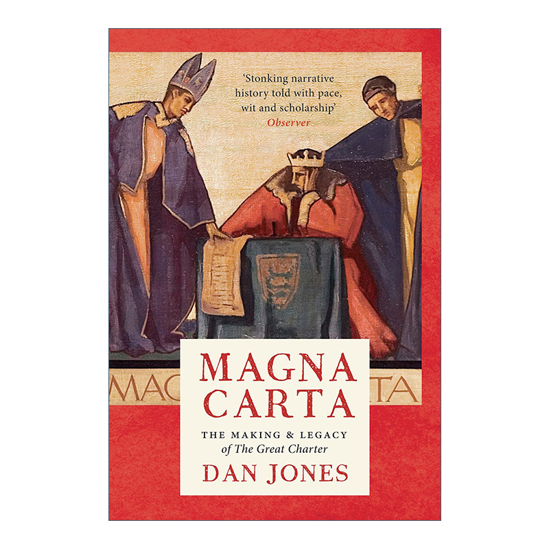 权力之笼  英文原版 Magna Carta 1215年大宪章诞生始末与800年传世神话 丹·琼斯 里程碑文库系列 英文版 进口英语原版书籍