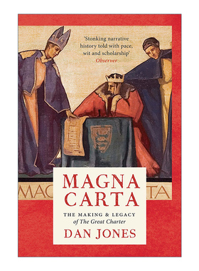权力之笼  英文原版 Magna Carta 1215年大宪章诞生始末与800年传世神话 丹·琼斯 里程碑文库系列 英文版 进口英语原版书籍