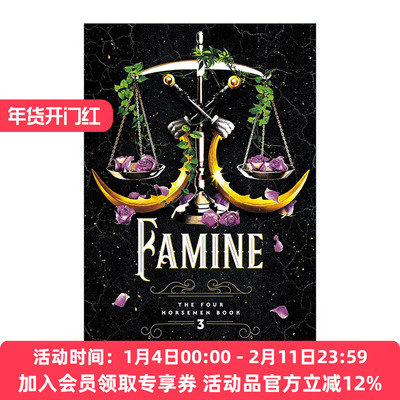 英文原版 Famine The Four Horsemen 03 饥荒 四骑士系列3 奇幻小说 Laura Thalassa 英文版 进口英语原版书籍