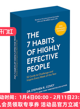 高效能人士的七个习惯 英文原版 The 7 Habits of Highly Effective People 英文版 进口英语原版书籍