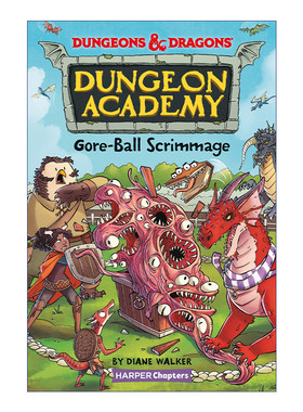 龙与地下城  英文原版 Dungeons & Dragons: Early Chapter Books #2 深水怪 彩色章节书 英文版 进口英语原版书籍