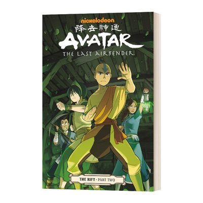 降世神通 英文原版 Avatar The Last Airbender Rift Part 2 最后的气宗 裂谷2 英文版 进口英语原版书籍