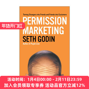 英文原版 Permission Marketing 愿者上钩 特许营销 Seth Godin 英文版 进口英语原版书籍