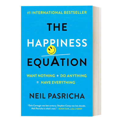 幸福方程 英文原版 The Happiness Equation 重塑自我 如何成为一个幸福的人 Neil Pasricha 英文版 进口英语原版书籍